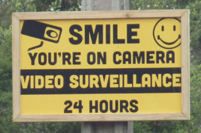Camera sign